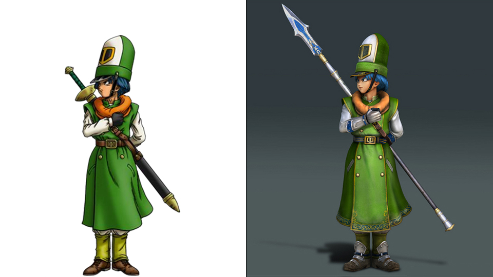 More Dragon Quest Characters Get A Facelift