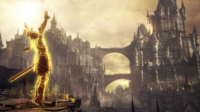 Naturally, Somebody Beat Dark Souls 3 With Their Feet