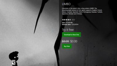 Limbo Is Currently Free On Xbox