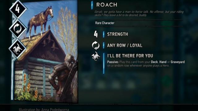Roach’s Gwent Card Is Perfect