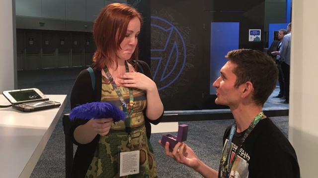 Two Cute Kids Got Engaged At E3