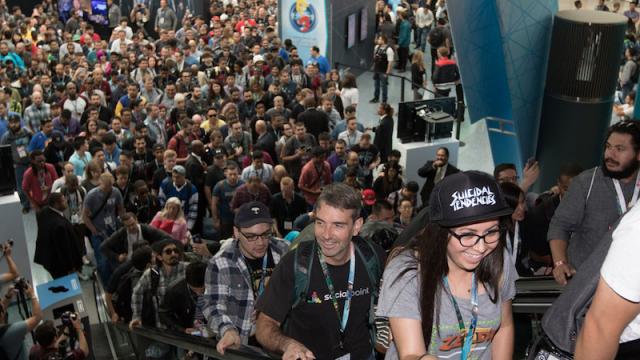 Take A Live Tour Of E3’s Long Lines