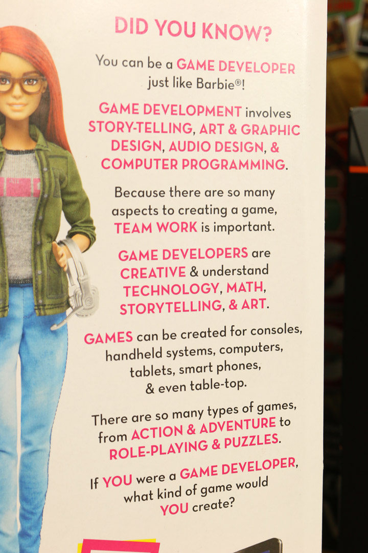 The Incredibly Limited Adventures Of Game Developer Barbie