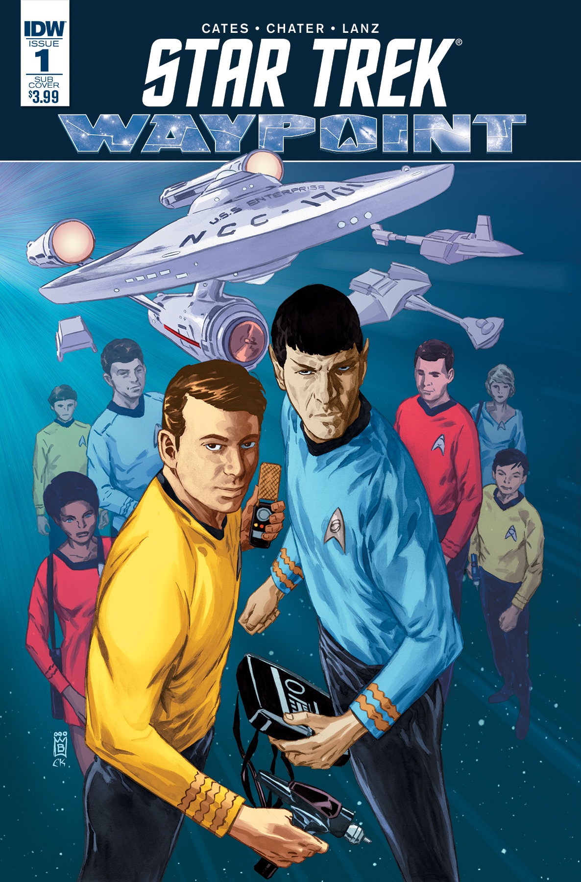 The Original Star Trek Universe Returns In IDW’s New Comic Anthology