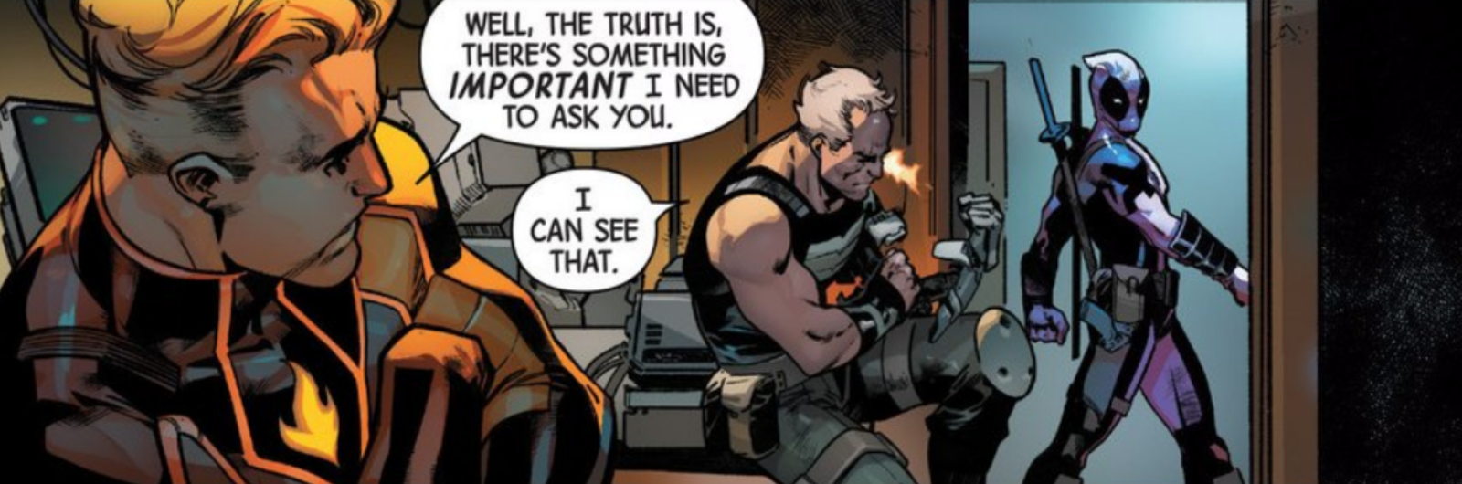 Deadpool Asks The Important Questions