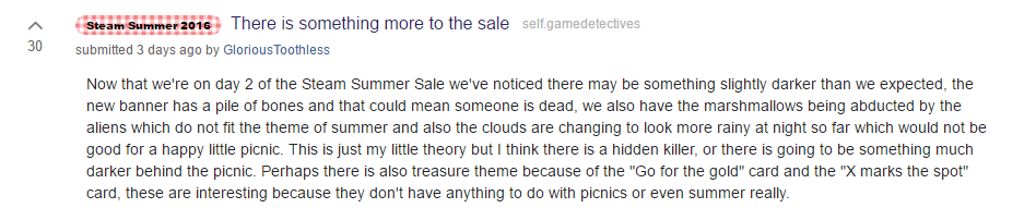 People Searching For A Steam Summer Sale ARG Are Getting Desperate