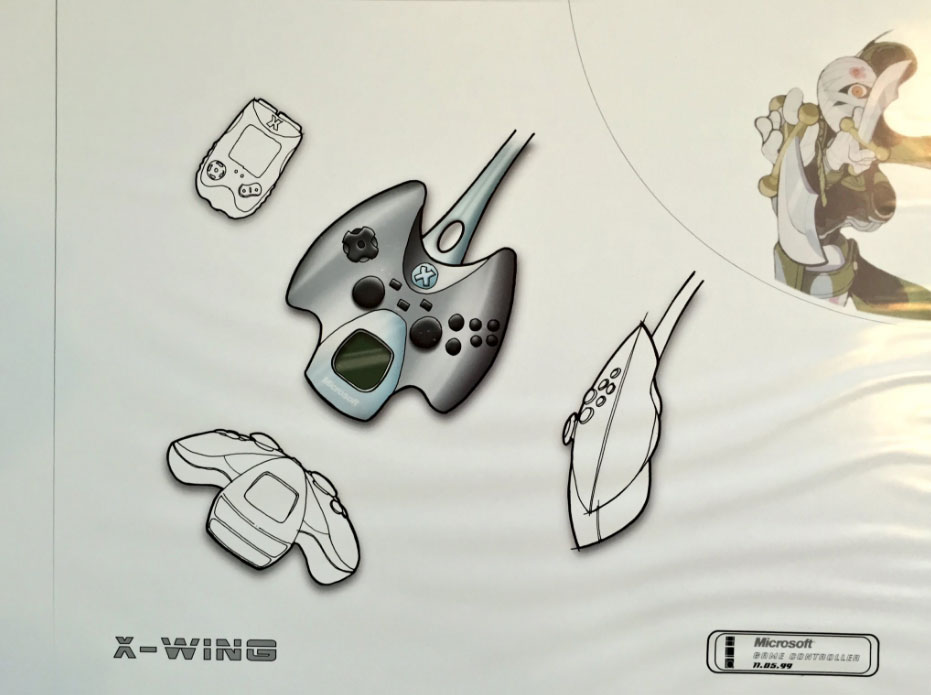 Original Xbox Controller Prototypes Look Like Dreamcast Tears