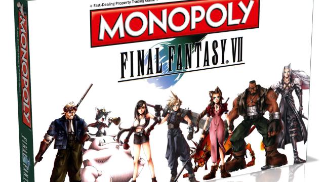 Final Fantasy VII Gets An Official Monopoly Board