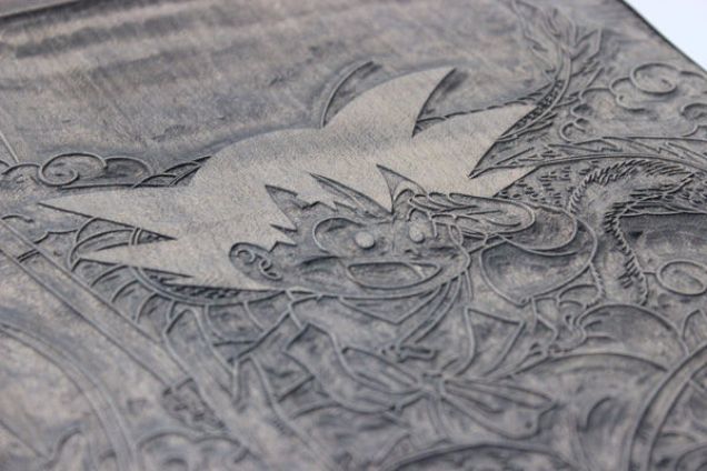 Dragon Ball Turned Into A Traditional Japanese Woodblock Print