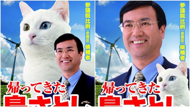 Japanese Politician Campaigns With A Cat