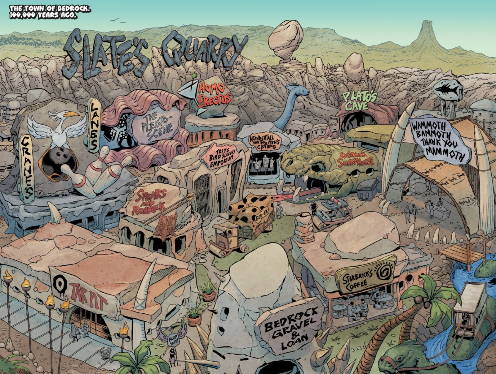 The New Flintstones Comic Has Hipster Cavemen And Postmodern Angst