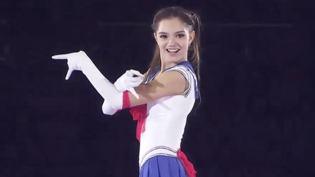 Sailor Moon Cosplay Works Well With Figure Skating