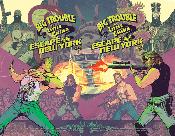 Oh Hell Yes: Big Trouble In Little China and Escape From New York Are Crossing Over In A New Comic