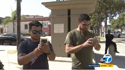 Marines Playing Pokemon GO Help Catch Attempted Murder Suspect