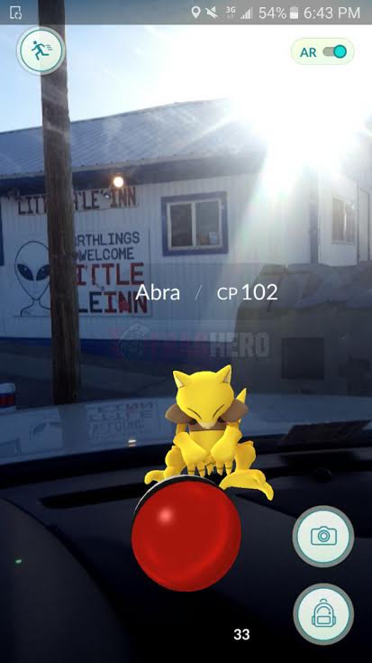 Guy Plays Pokemon GO In Area 51, Finds Empty Gyms