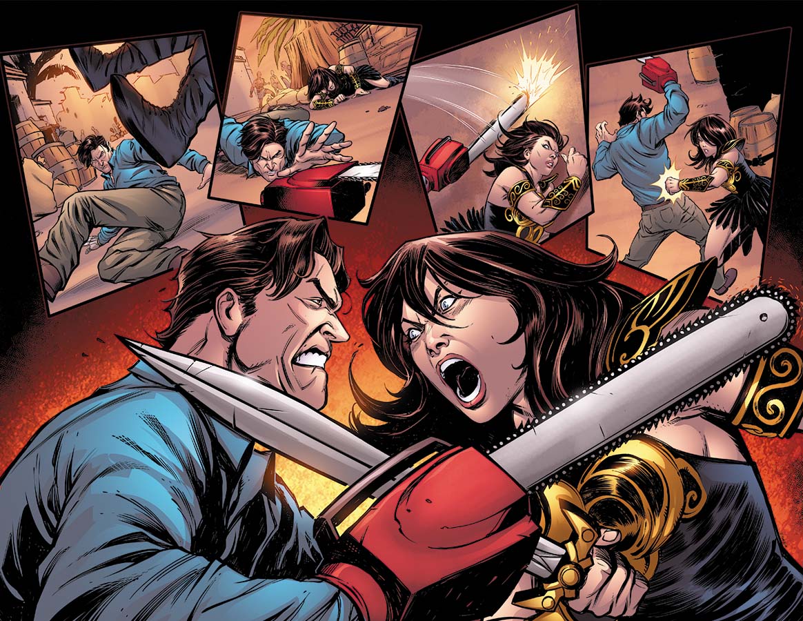 Xena And Ash Are Joining Forces For A Warrior Princess/Army Of Darkness Comic Crossover