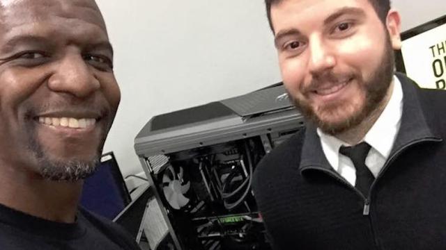 Actor Terry Crews Livestreams The Joy (And Frustration) Of Building Your First PC