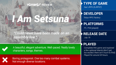 I Am Setsuna: The Kotaku Review