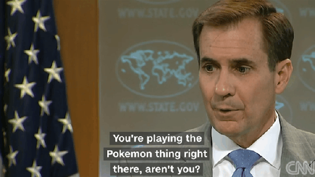 Reporter Busted Playing Pokemon GO During US State Department Briefing