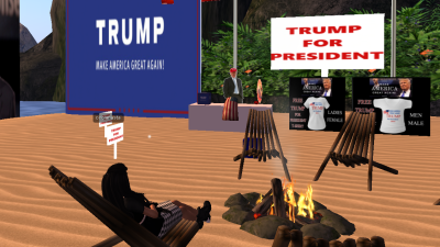 Donald Trump’s Unofficial Second Life Headquarters Empty Day After Nomination