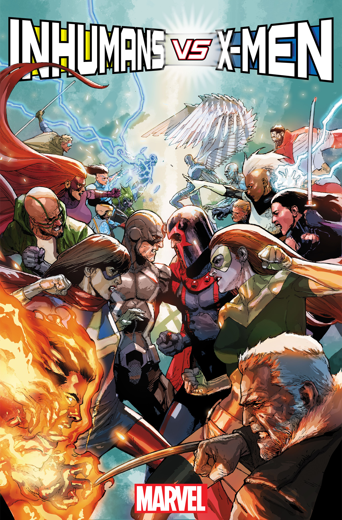 The Inhumans And X-Men Are Finally Going To War