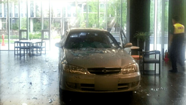 Man Admits To Crashing Car Into Game Company’s Offices 