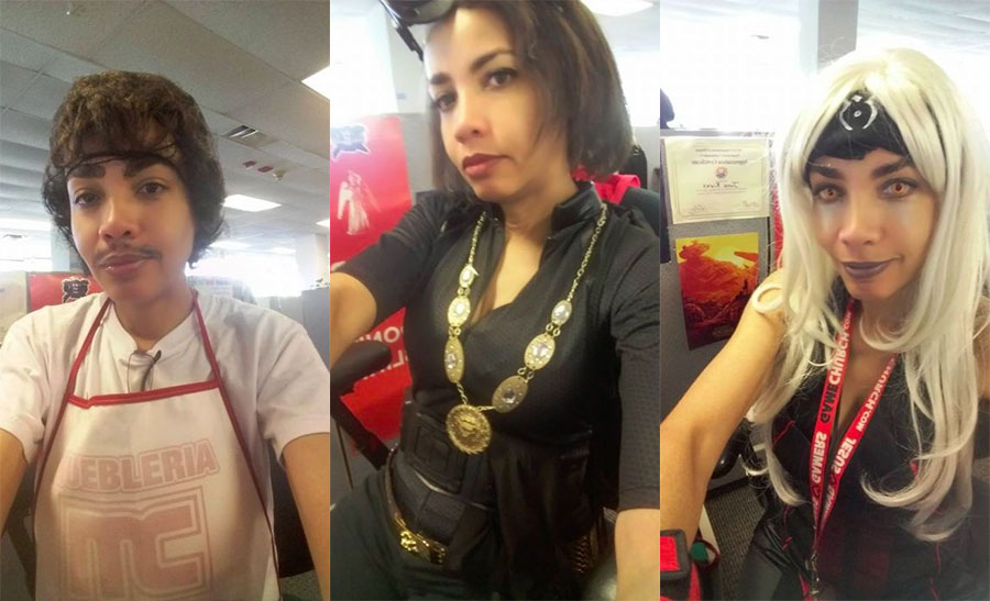 Woman Cosplays To Work To Beat Stupid Dress Code