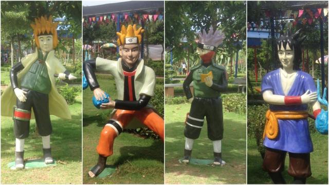 For Naruto Knock-Offs, These Statues Are Very Bad