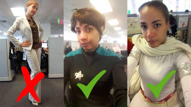 Woman Cosplays To Work To Beat Stupid Dress Code