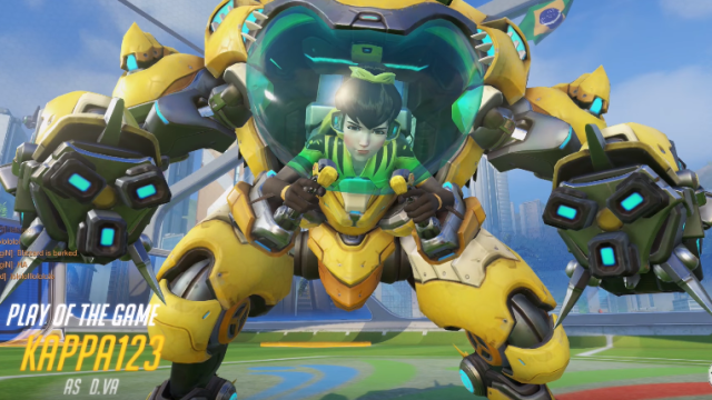 Overwatch Glitch Makes D.Va Appear In Lucioball