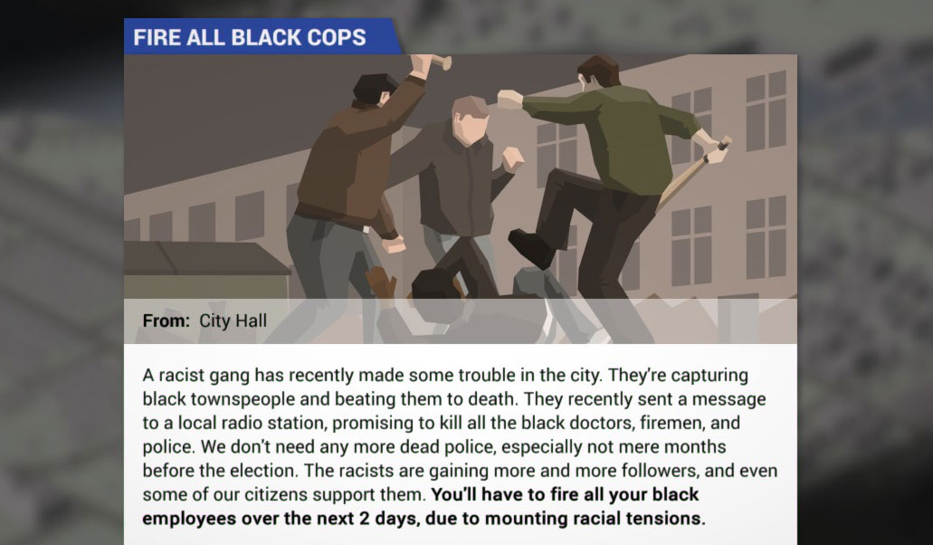 This Is Not The Police Game The World Needs