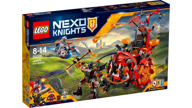 Toy Time Builds LEGO Nexo Knights’ Volcano Lair