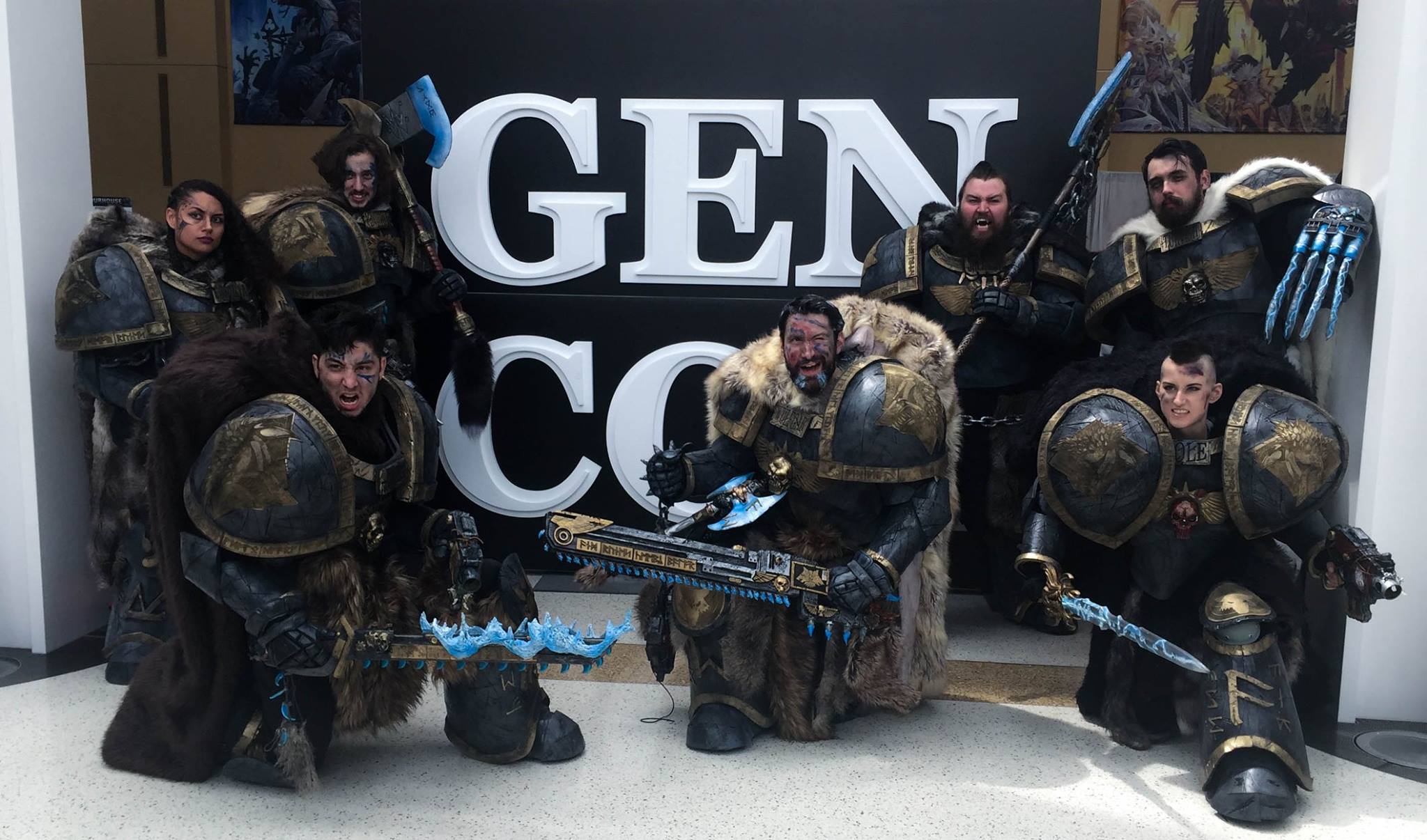 Warhammer 40K Cosplay Is Ready To Die For The Emperor