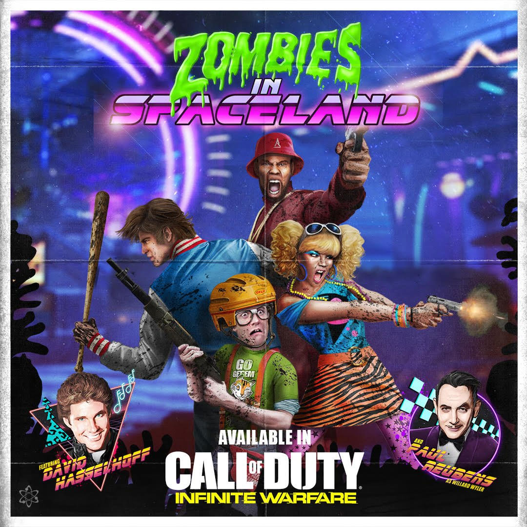Next Call Of Duty Has ’80s Zombies With David Hasselhoff And Pee-wee Herman