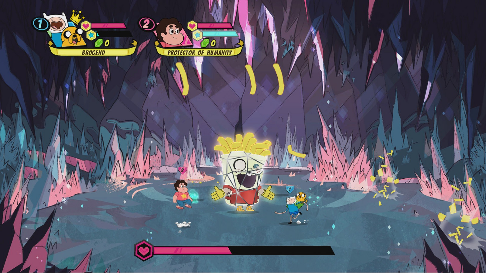 Cartoon Network Gets Everybody Together For A Old School Sidescrolling Brawler