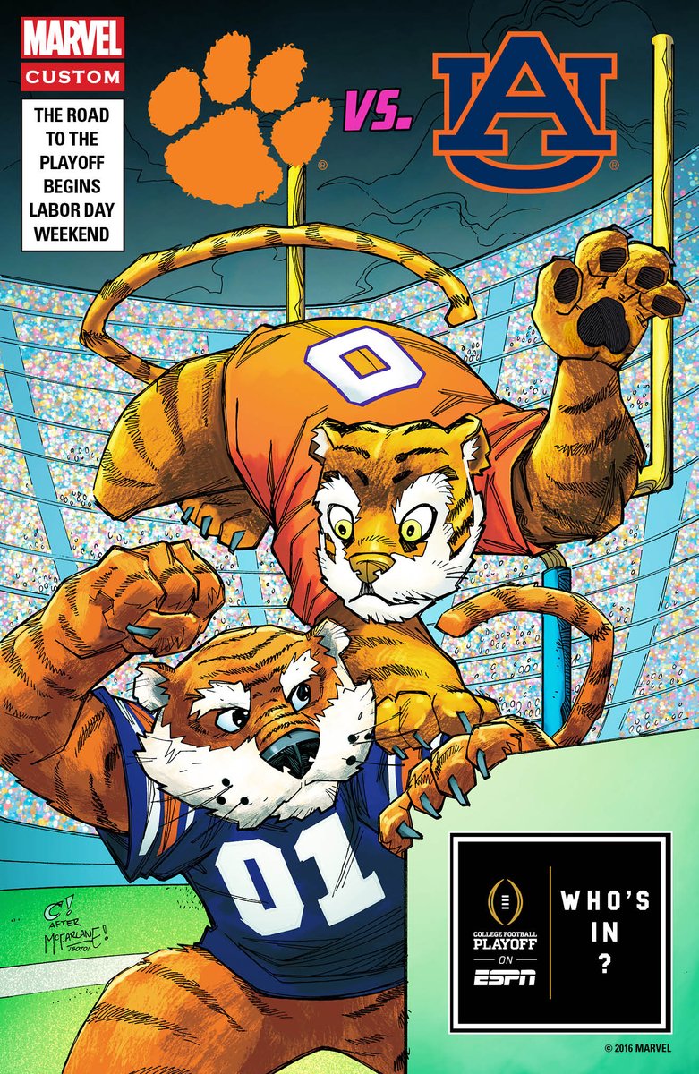 I Have Seen Hell And It’s Marvel’s College Football Comic Covers