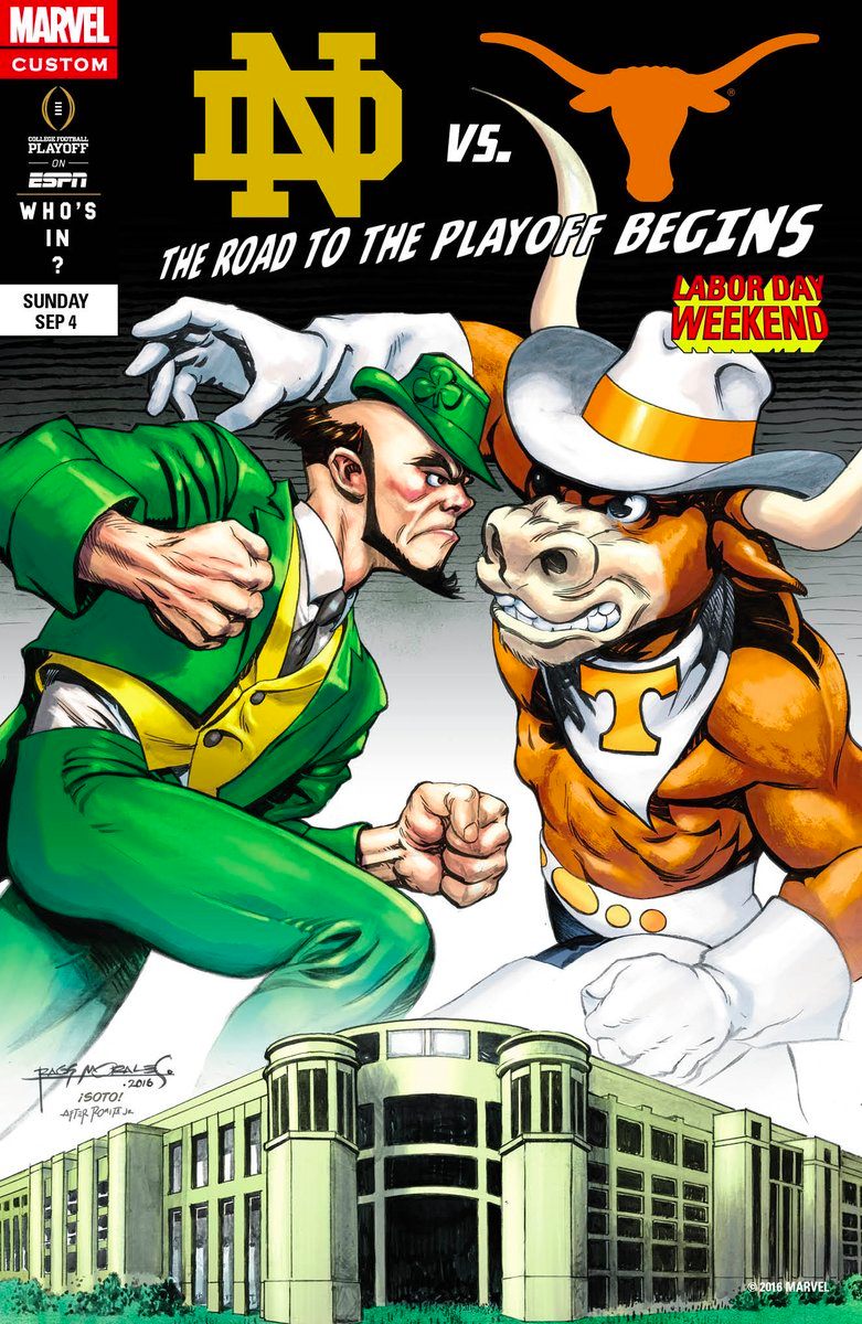 I Have Seen Hell And It’s Marvel’s College Football Comic Covers