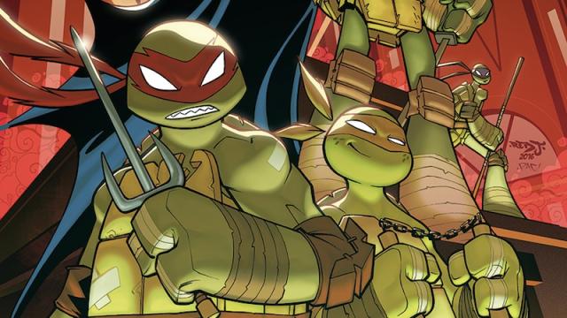 The First Good Look At The New Batman: The Animated Series/TMNT Comic Team-Up