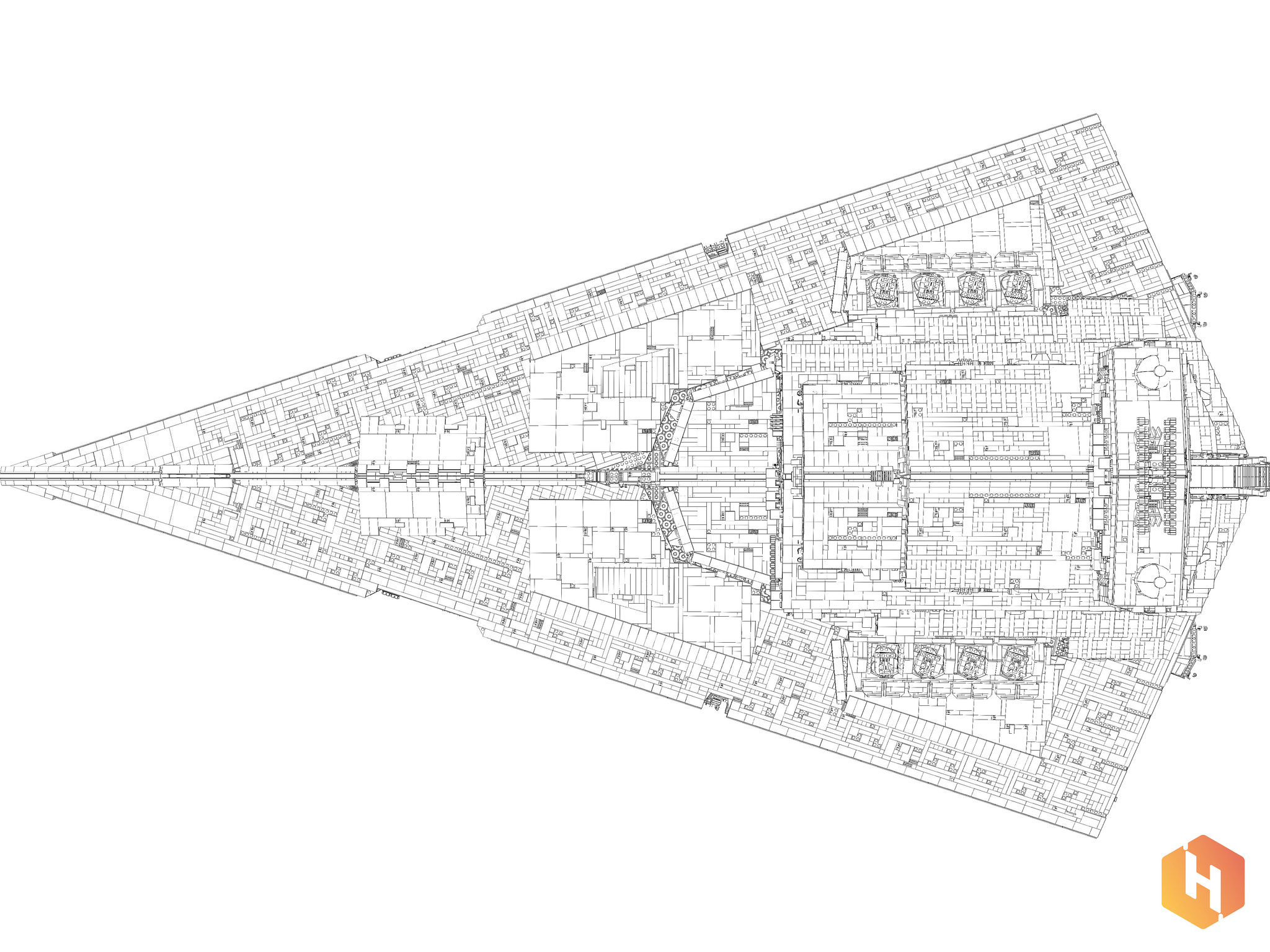 Look At This Enormous LEGO Star Destroyer