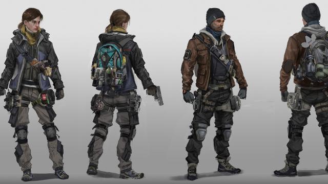 Fine Art: The Division Dressed Very Sensibly
