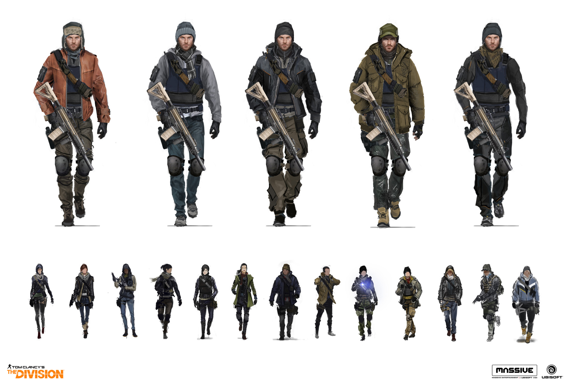Fine Art: The Division Dressed Very Sensibly