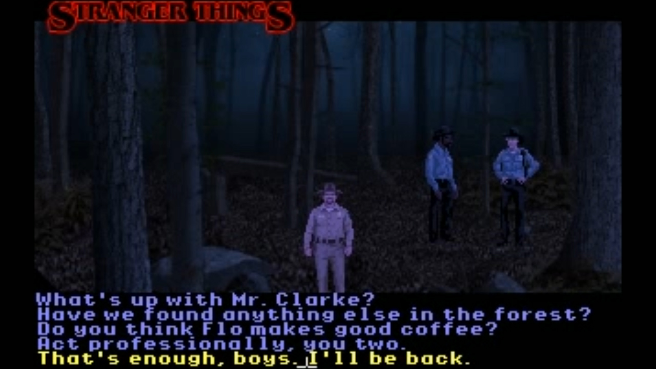 Stranger Things Adventure Game Tribute Is Just Right