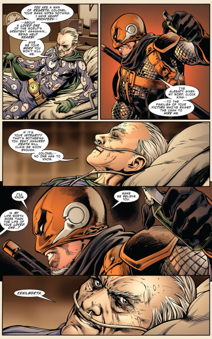 Deathstroke Gets Back To Being DC Comics’ Biggest Arsehole
