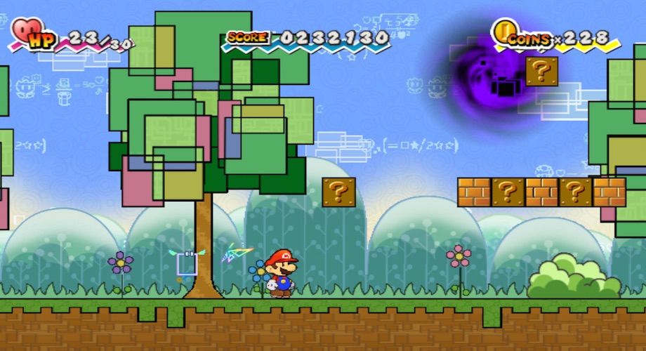 Super Paper Mario Is A Role-Playing Game About Nintendo