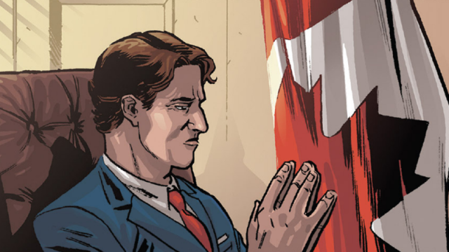 Justin Trudeau Just Showed Up To Dunk On Marvel’s Civil War II
