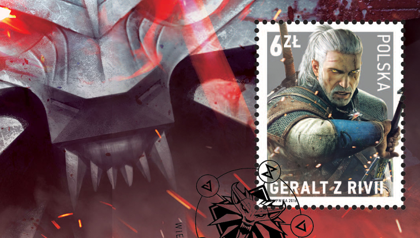 Poland Makes An Official Witcher Postage Stamp
