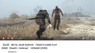 Metal Gear Survive Gets 15-Minute Demo And Lots Of Dislikes