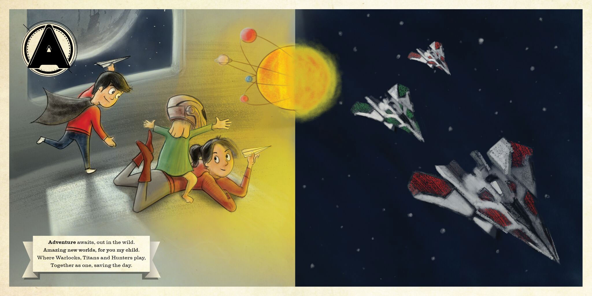 D Is For Destiny, A Children’s Book About Grinding In Space