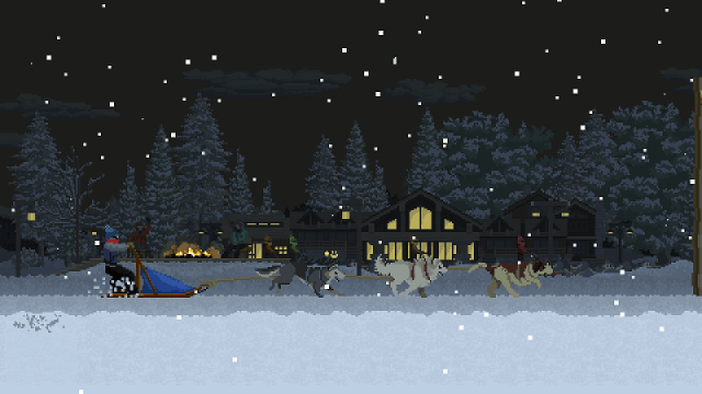 Race Into The Wilderness With Dog Sled Saga 