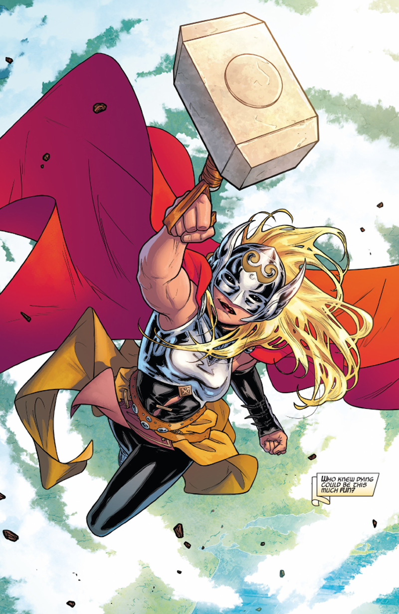 Verily, The Art In Mighty Thor Is So Damn Good